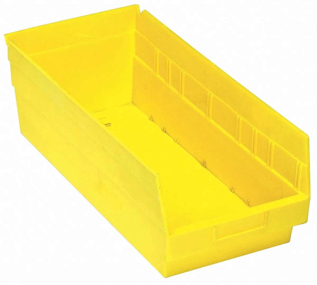 Quantum Storage Systems Quantum Storage Systems QSB808YL Shelf Storage Bin, Yellow, 8 in — product photo