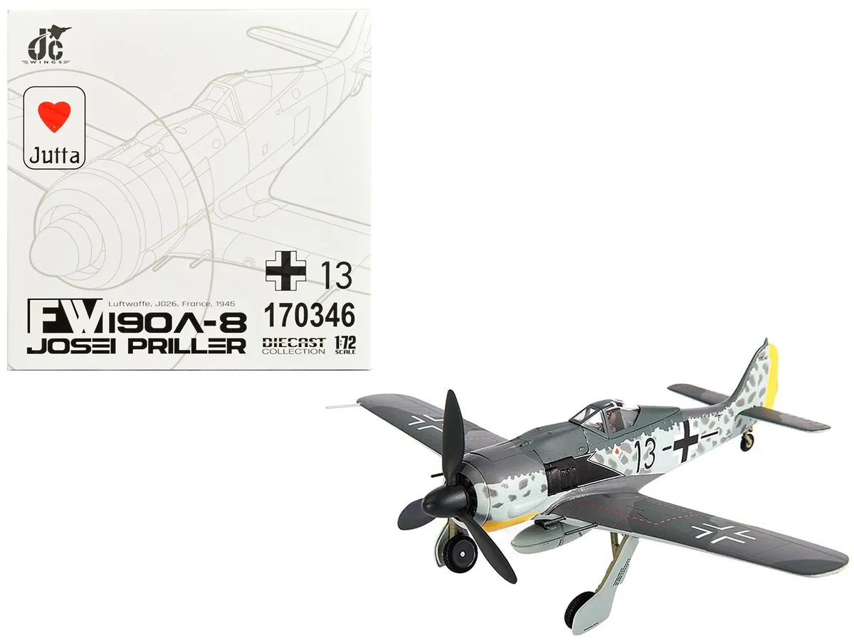JC Wings JC Wings Focke-Wulf Fw 190A-8 "JG 26 Schlageter" 1/72 Diecast — product photo