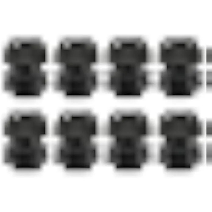 TAURKENAM TAURKENAM cable gland 1 NPT nylon IP68 strain relief 8-pack — product photo