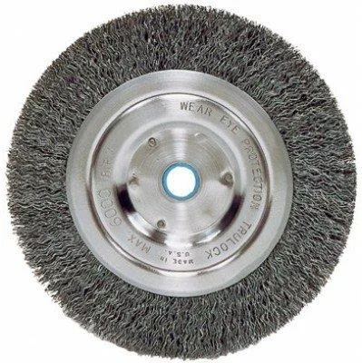 Weiler Weiler 804-02325 6" bench wheel 6000 rpm steel — product photo