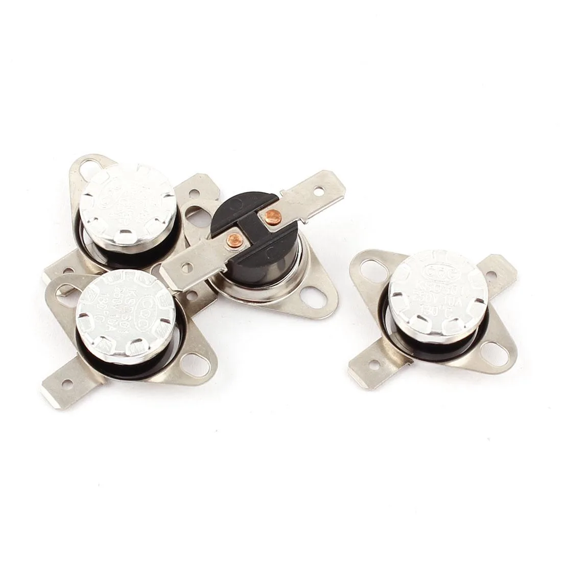 Unique-Bargains Unique-Bargains KSD301 130C 266F NC Thermal Switch 4PCS — product photo
