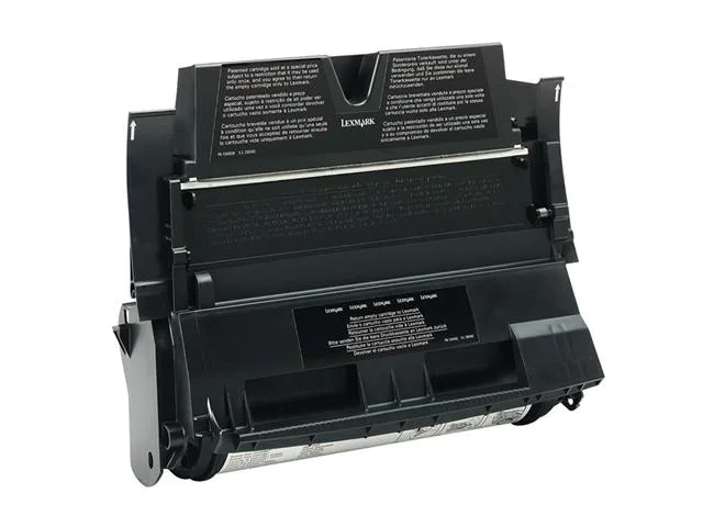 Lexmark Lexmark 12A6839 high-yield black toner cartridge, 20,000 pages — product photo