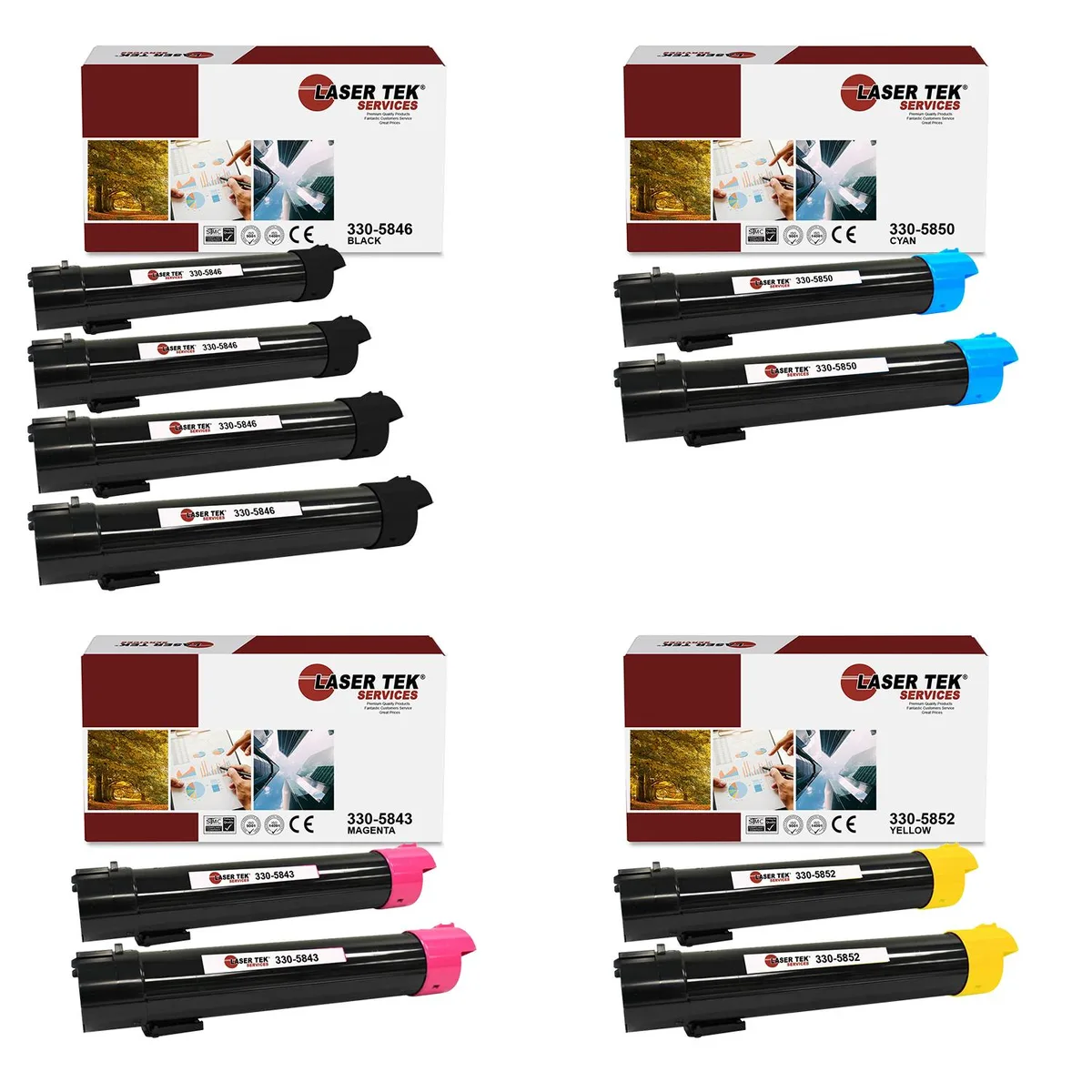 Laser Tek Services Laser Tek Services 5130 Compatible Toner Cartridge 10PK — product photo