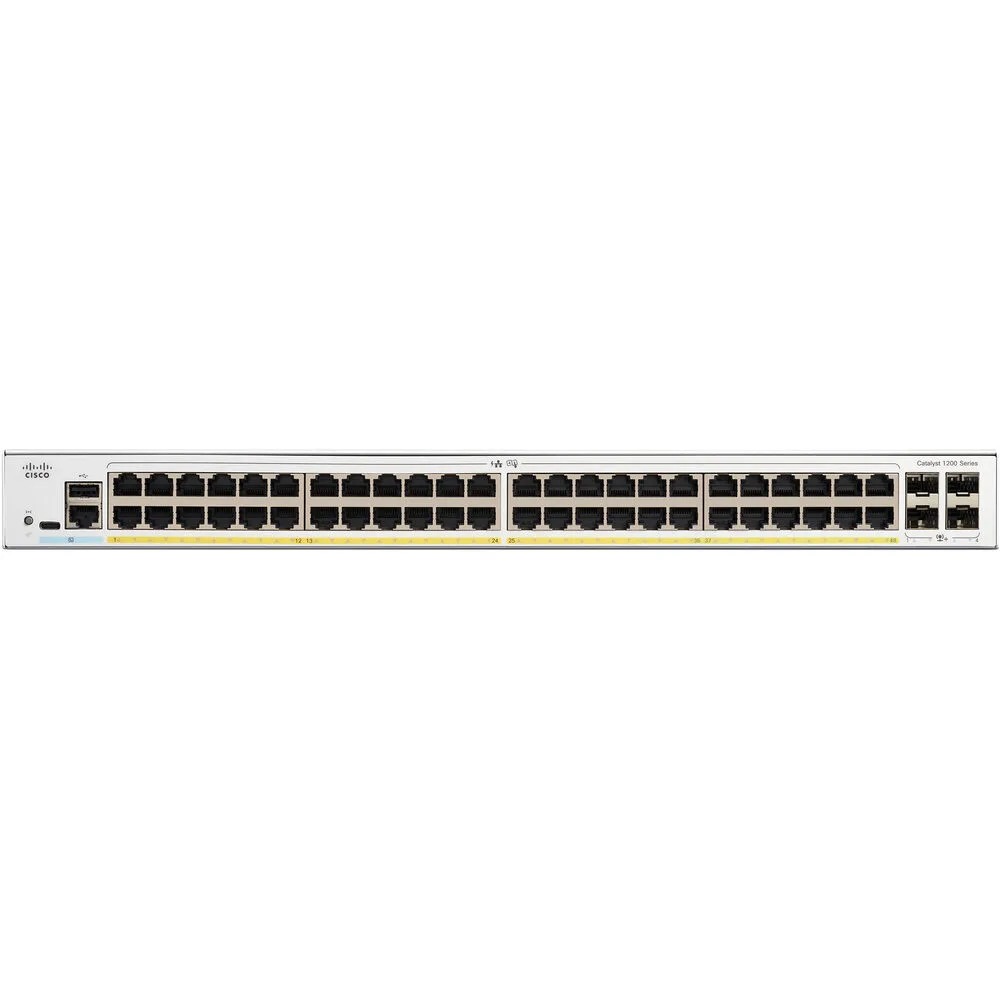 Cisco Systems, Inc. Cisco Systems, Inc. C1200-48T-4X network switch 48x 10/100/1000 4x 10G SFP+ — product photo