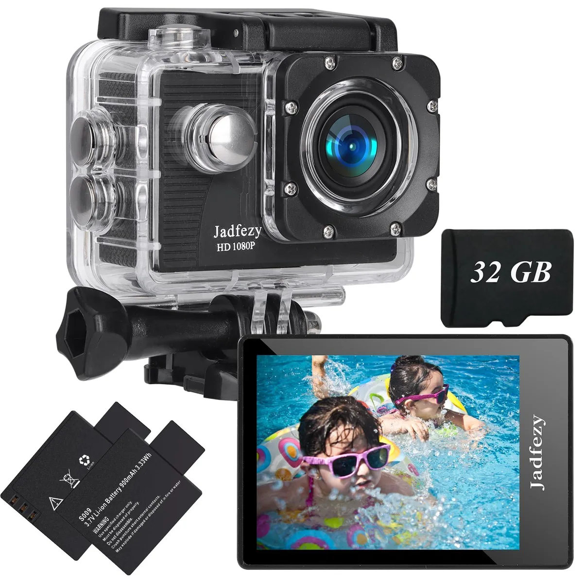 Jadfezy k-03 series Action Camera 1080P 30M Waterproof — product photo