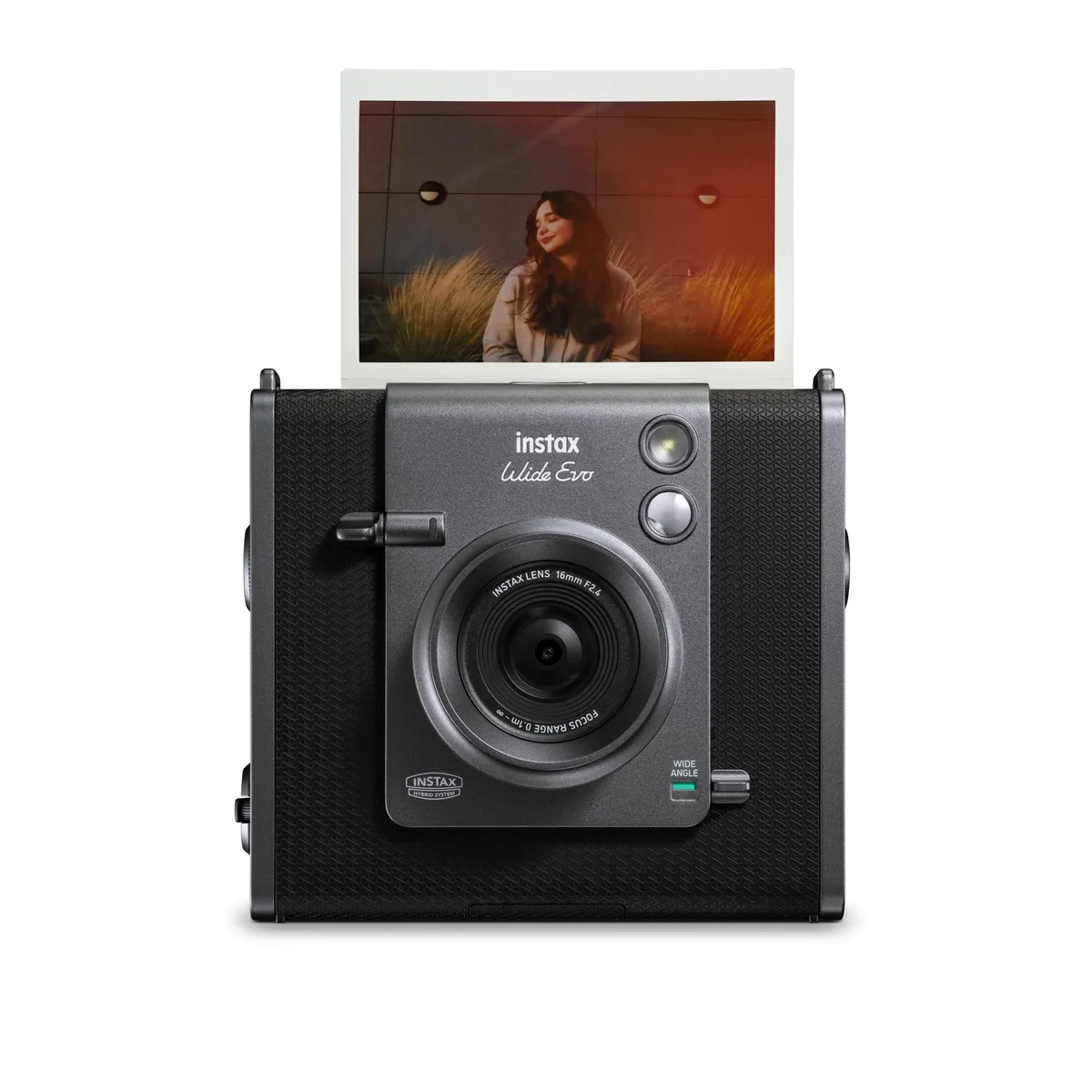 FUJIFILM FUJIFILM INSTAX Wide Evo Black film camera — product photo
