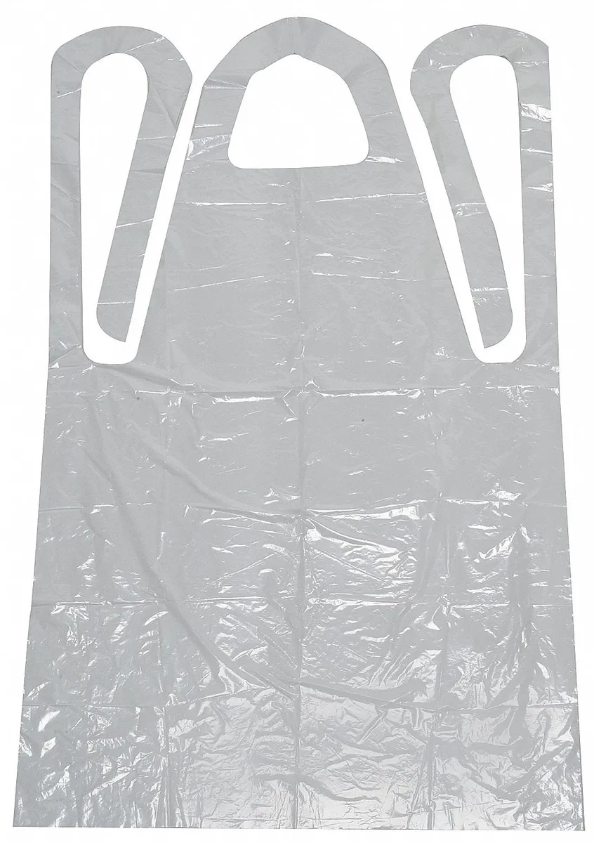 Condor Condor 5T316 Disposable Apron White 42 in PK100 — product photo