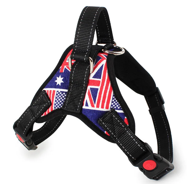 The Perfect Part The Perfect Part No Pull Dog Harness Flag 600D Oxford — product photo