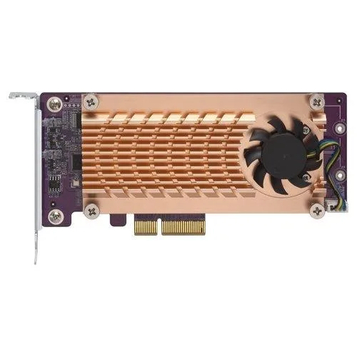 Qnap Qnap QM2-2S-220A Dual M.2 22110/2280 SATA SSD PCIe Gen2 x2 Card — product photo