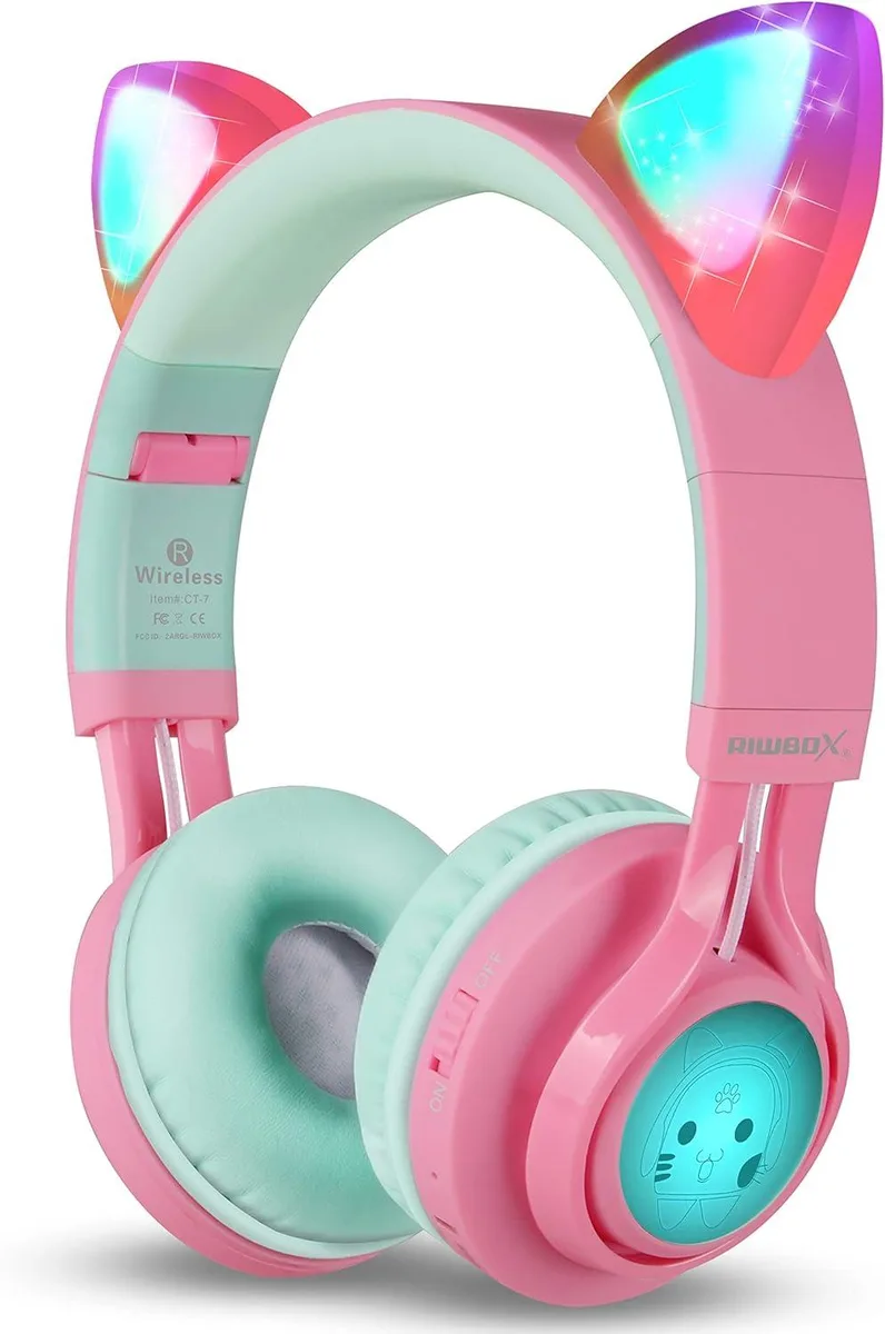 TUKO TUKO CT-7 Cat Ear Bluetooth Headphones 40mm 5.3 — product photo