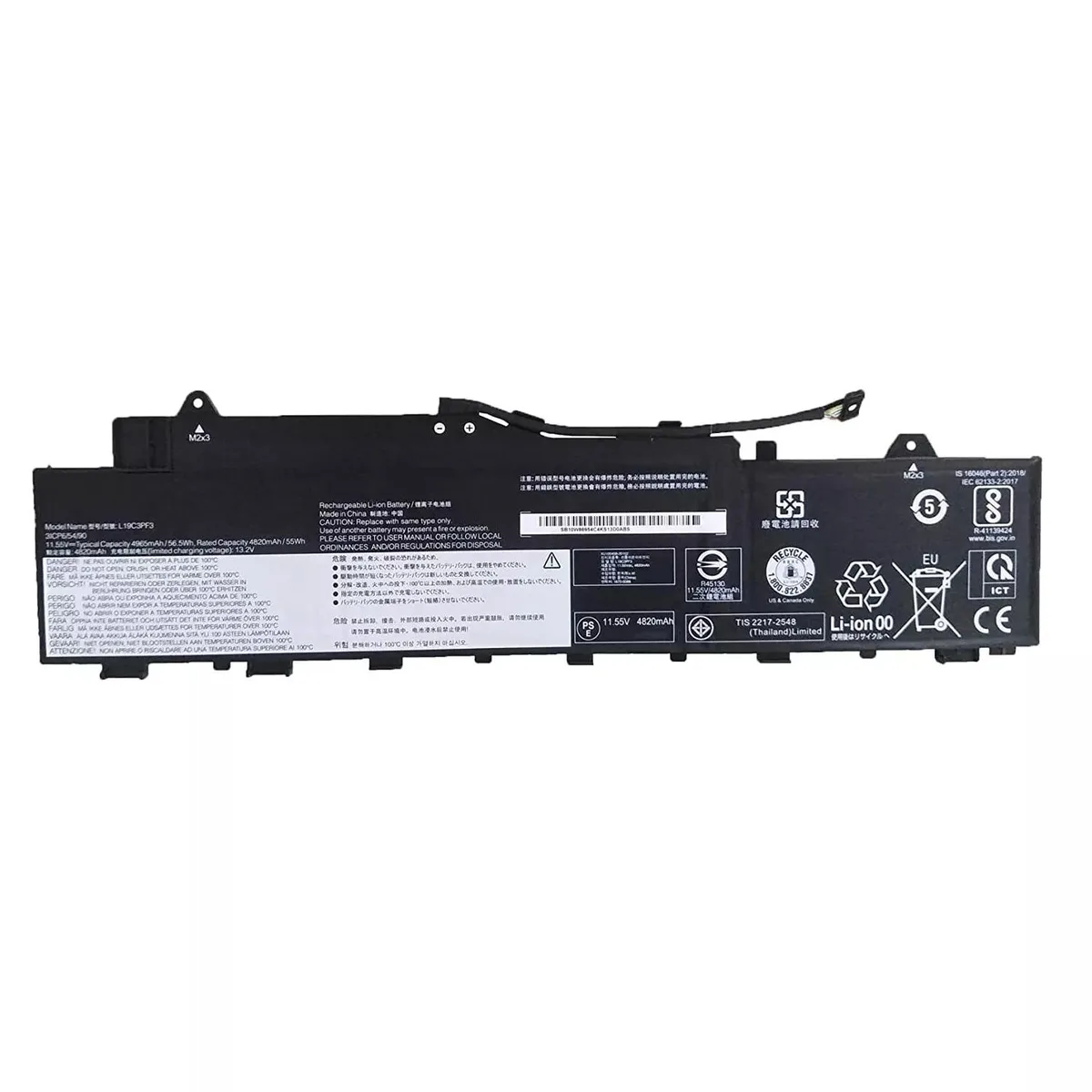 PowerWarehouse PowerWarehouse L19M3PF4 laptop battery for IdeaPad 5 14ABA7 82SE, 5-14ITL05 — product photo