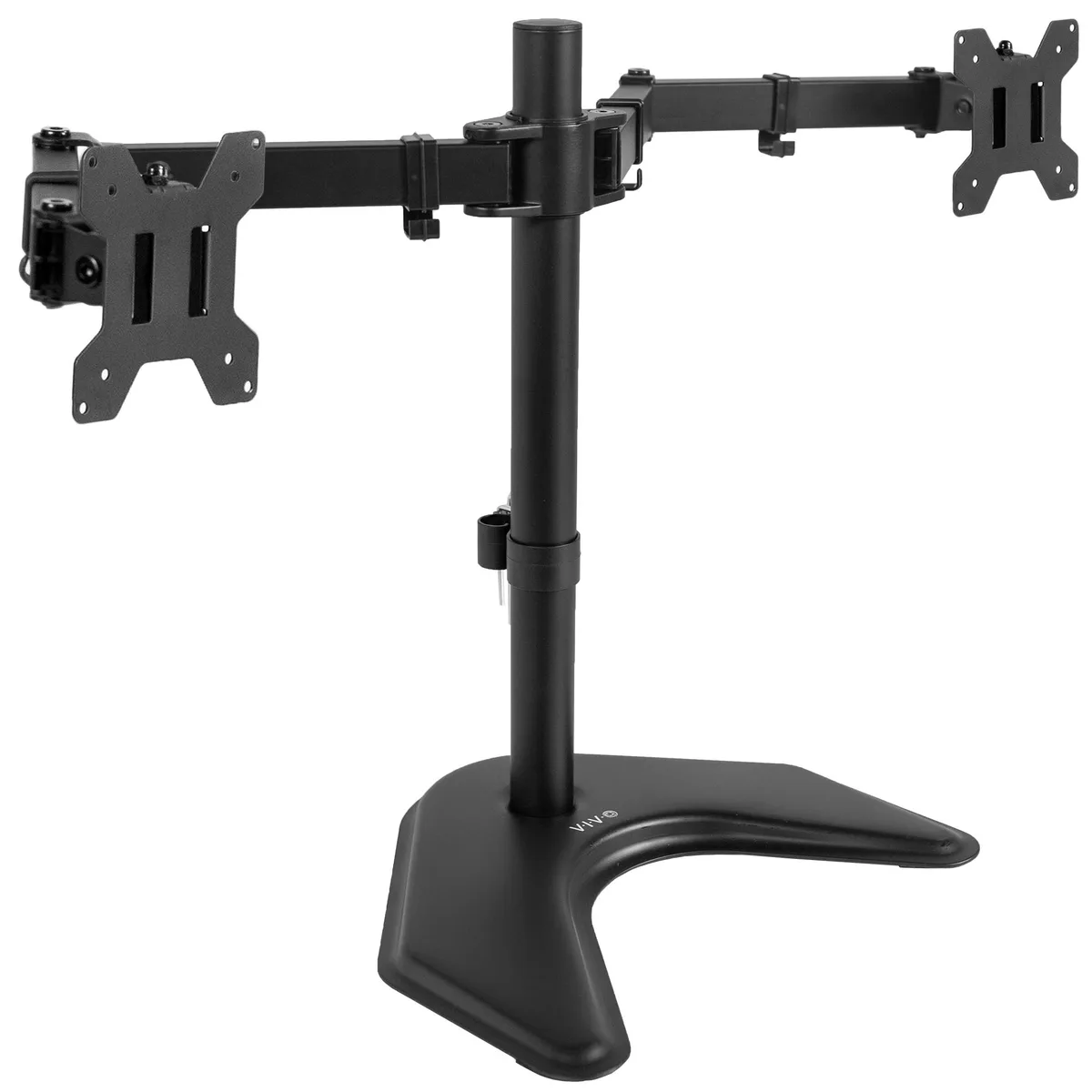 VIVO VIVO STAND-V032F Black Dual Monitor Articulating Desk Stand Mount 13-32" 22 lbs — product photo