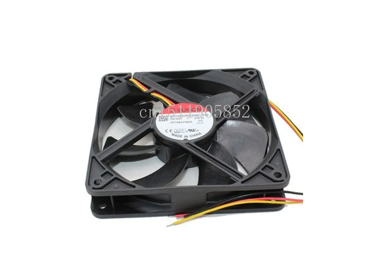 Fans Fans Server Cooling Fan DC 24V 2.0W 120x120x25mm 3-wire — product photo