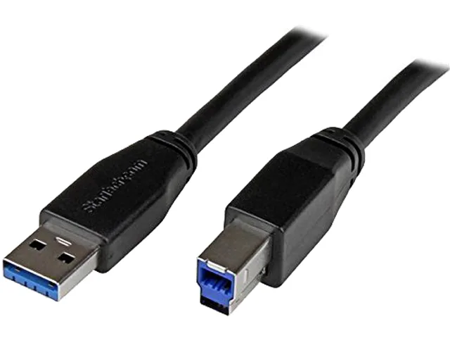 STARTECH STARTECH USB3SAB5M 16.40 ft active USB 3.0 A to B cable — product photo