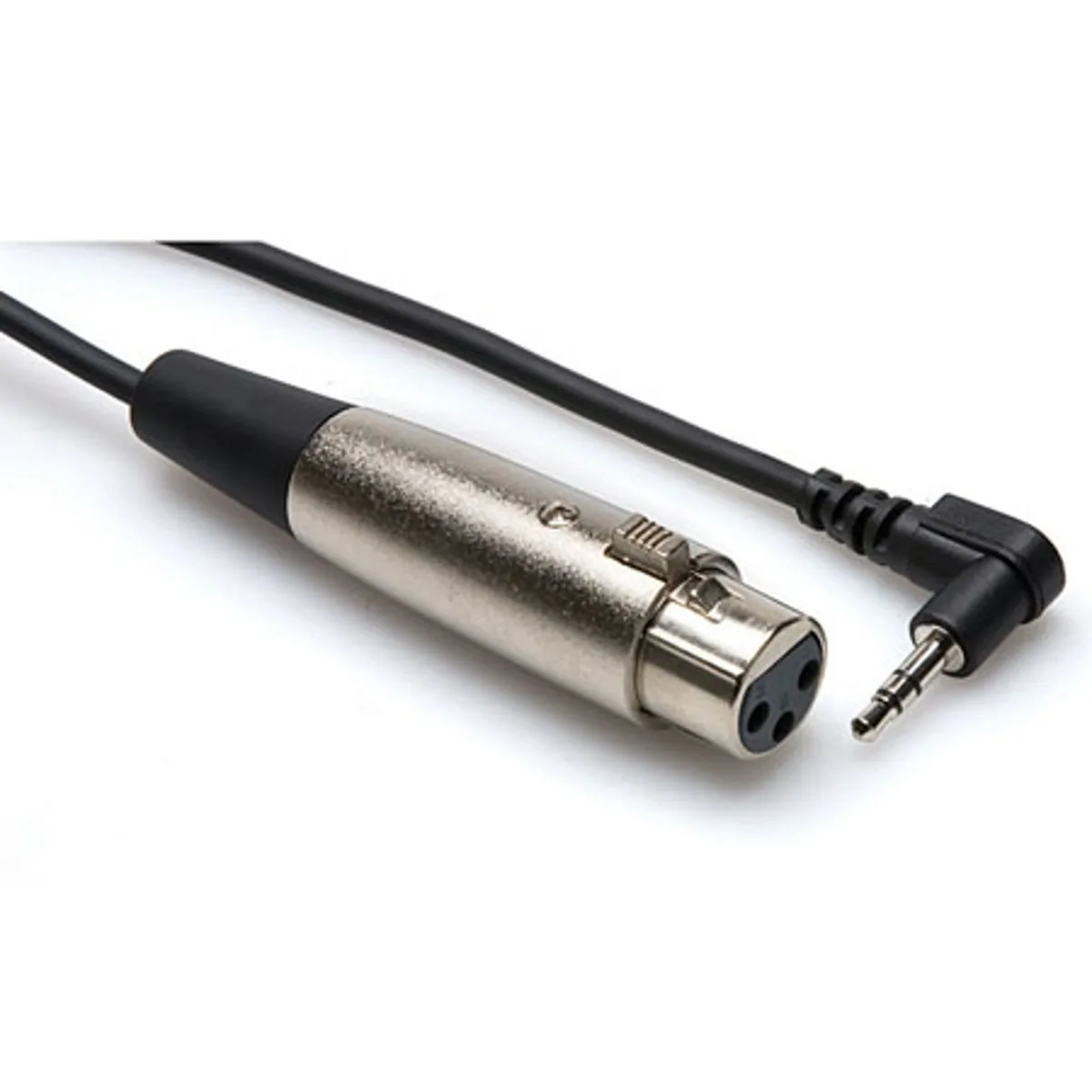 Hosa Technology Hosa Technology XLR3F to Right-angle 3.5 mm TRS 2 ft camera accessory — product photo