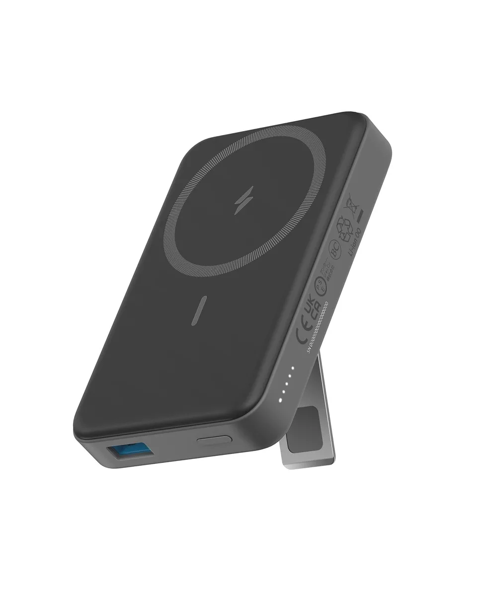 Anker 633 Magnetic Power Bank with Stand 10000mAh Black — product photo