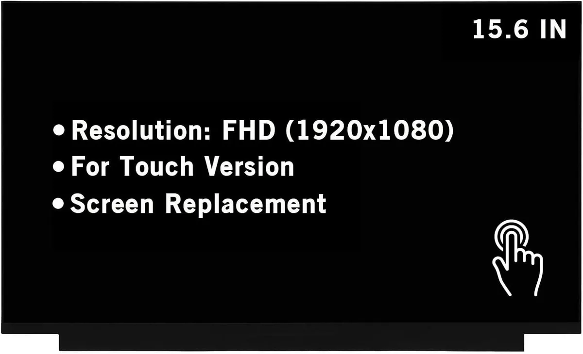 NUOLAISUN NUOLAISUN 15.6" FHD 1920x1080 40Pin Touch Screen for Dell Inspiron 15 3501 — product photo