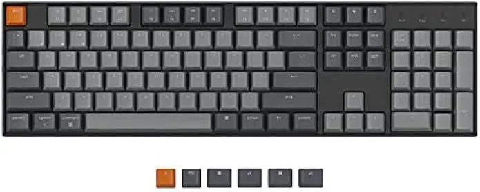 TAURKENAM TAURKENAM 104-key hot-swappable gaming keyboard Bluetooth 5.1 4000mAh — product photo