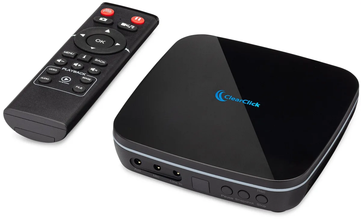 ClearClick ClearClick 4K HD Capture Box 2.0 video capturing device — product photo