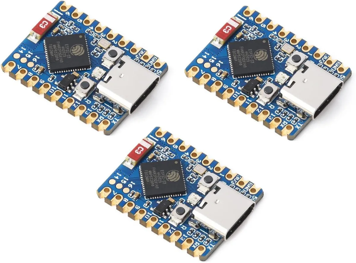 MCDODO MCDODO ESP32-S3 Mini Development Board 3PCS 240MHz 2.4GHz Wi-Fi Bluetooth 5 — product photo