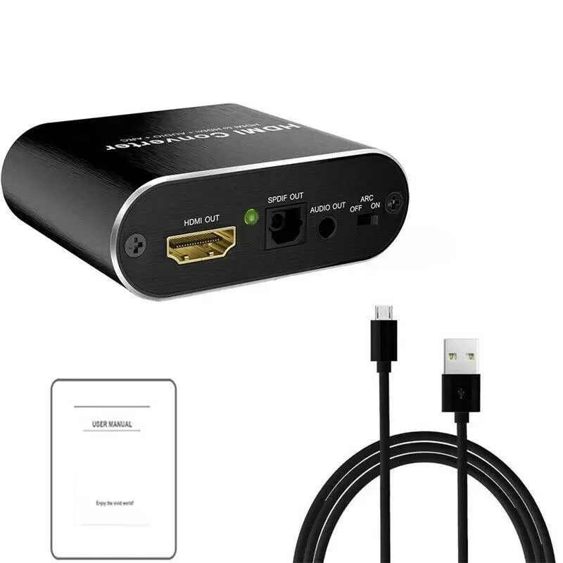 YINGHUA YINGHUA 4K HDMI Audio Extractor 5.1 CH ARC Splitter — product photo