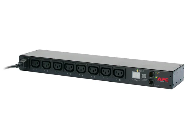APC APC AP7920B Switched PDU 1U 12A 208V 10A 230V 8×C13 — product photo