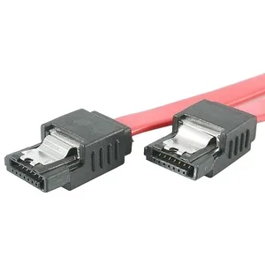 STARTECH STARTECH LSATA24 2 ft SATA cable red male to male — product photo