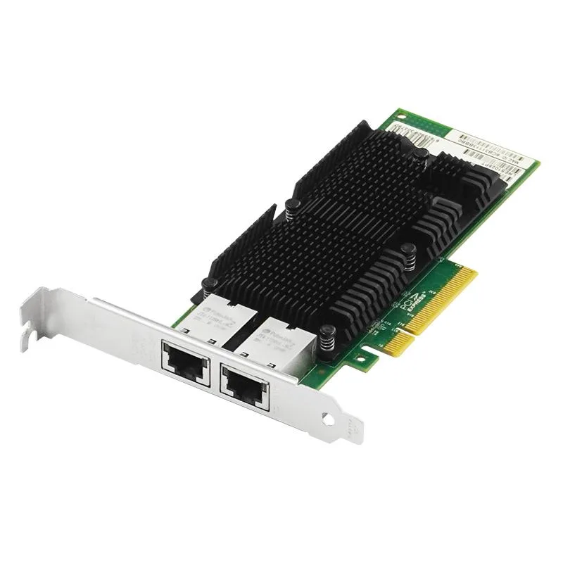 LR-LINK LR-LINK LRES1025PT network card, dual 10Gb RJ45 — product photo