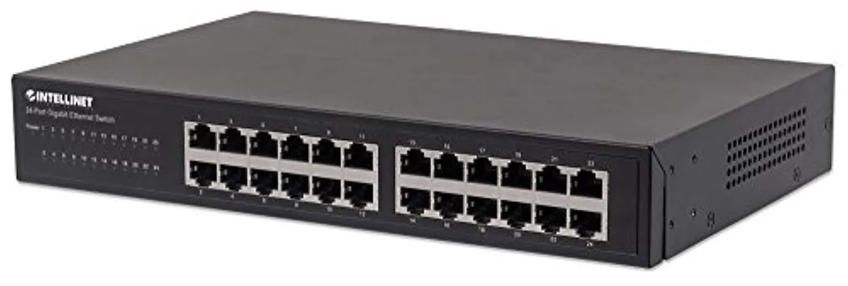 Intellinet Intellinet 24-Port Gigabit Switch 561273 19" Rackmount — product photo