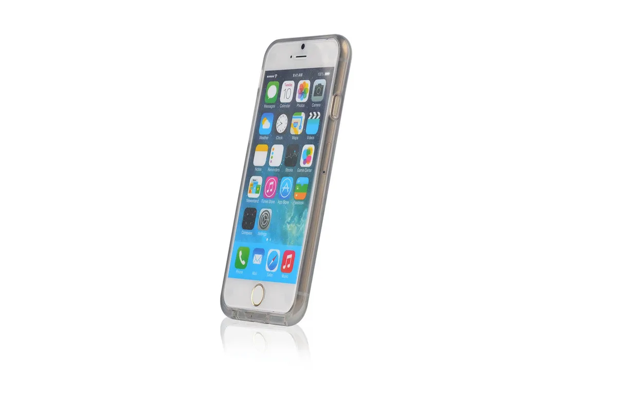 Ultra-thin white Qi wireless charging receiver case for iPhone 6 4.7 inch