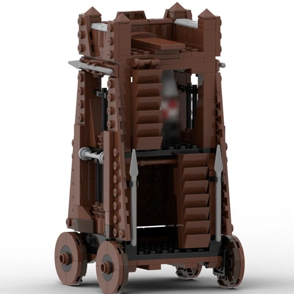 ZITIANYOUBUILD ZITIANYOUBUILD MOC-153209 Medieval Siege Tower 355 Parts Educational — product photo