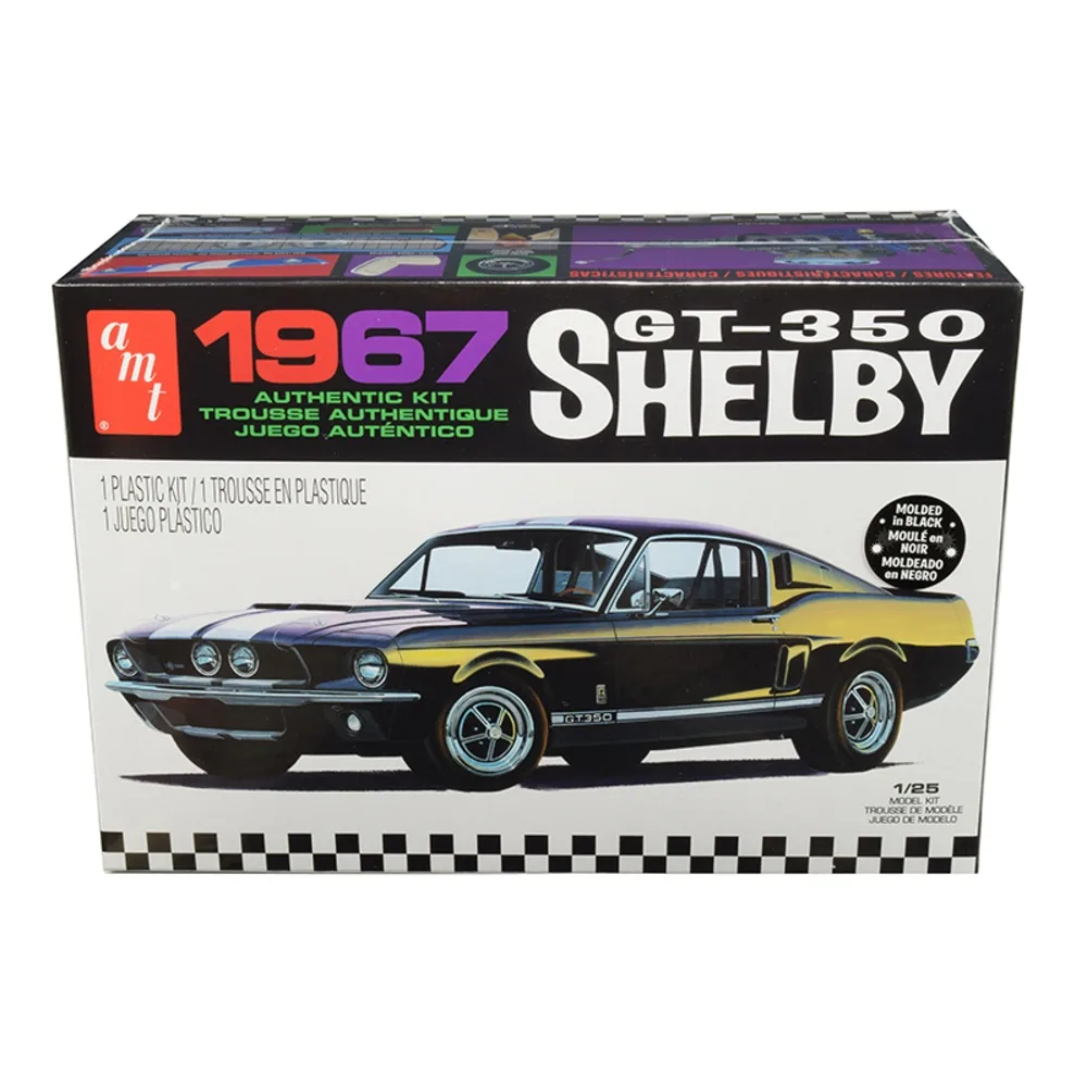 AMT AMT AMT834M 1967 Shelby GT350 1/25 Scale Model Kit — product photo