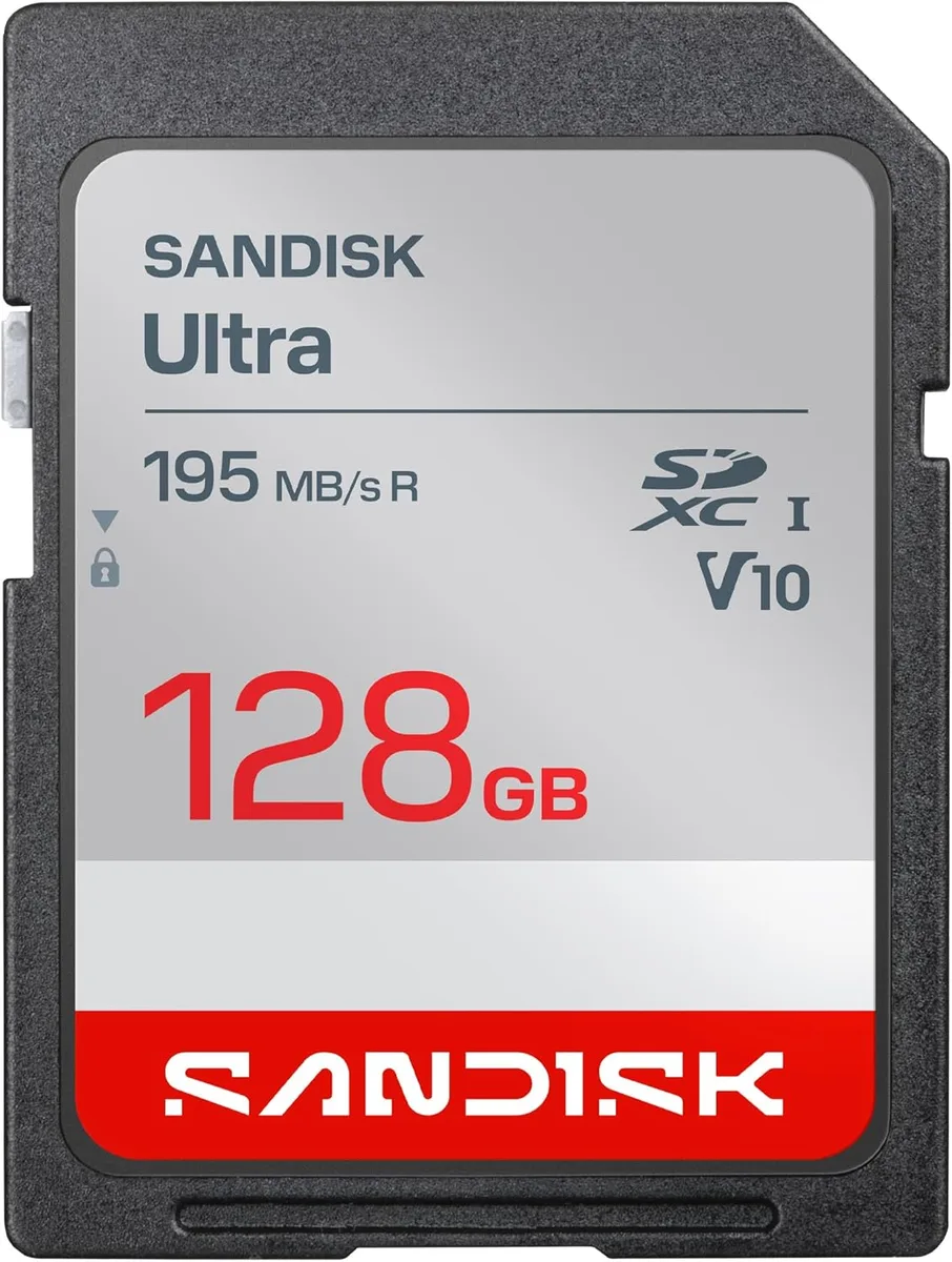 SanDisk SanDisk Ultra 128GB SDXC UHS-I Memory Card SDSDUVQ-128G-GN6IN — product photo