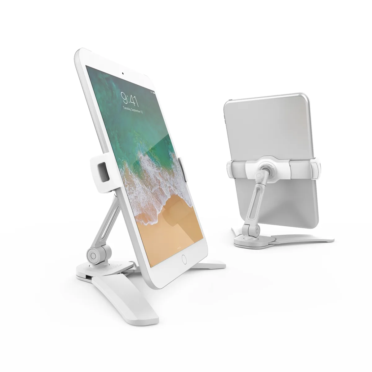 Kanto Kanto DS150W Phone Mount White 4.4-7.5" Clamp 360° Foldable Wall Under Cabinet — product photo