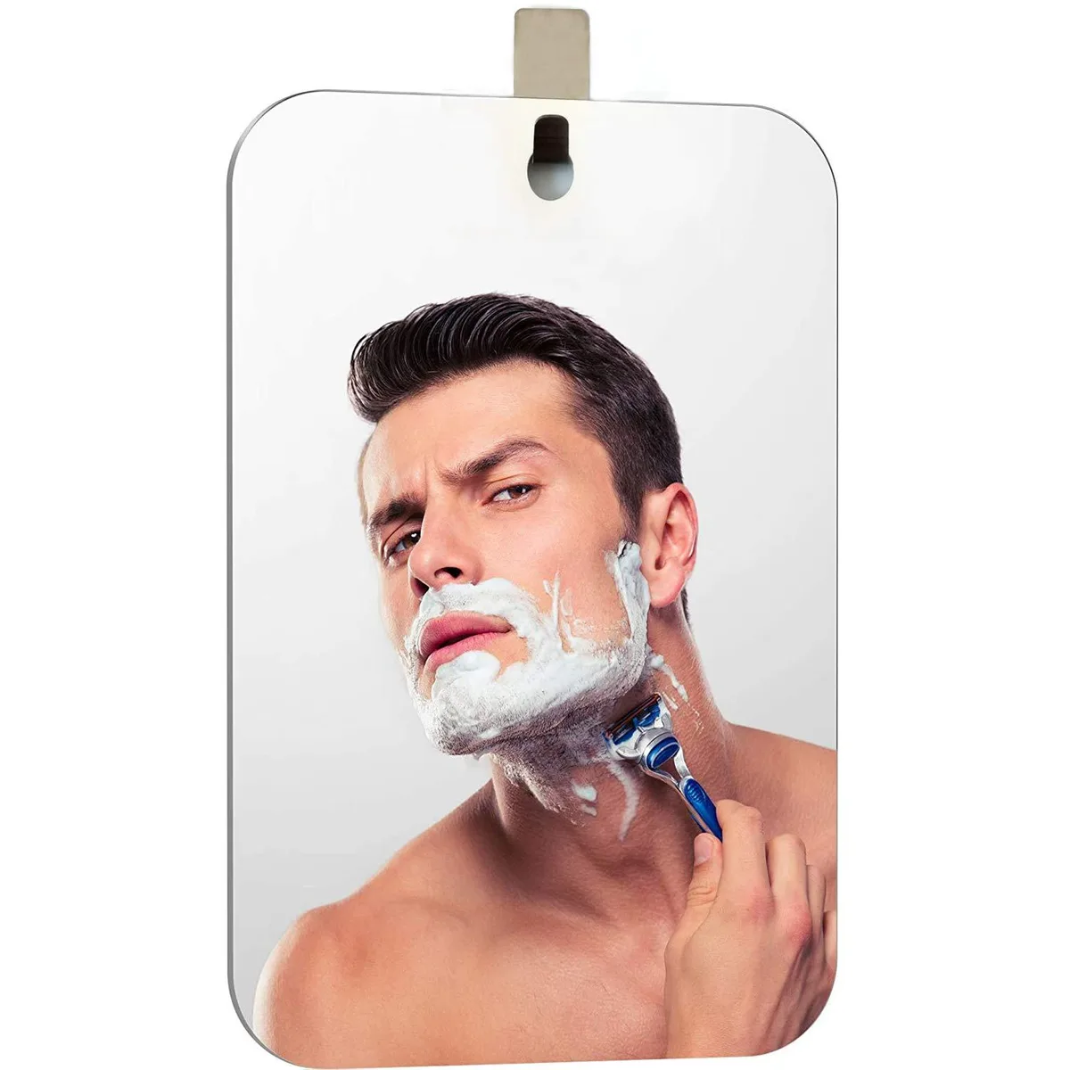  XoYo1102 Fogless Shower Mirror with Hook — product photo