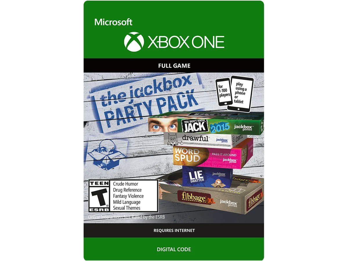 Microsoft Microsoft The Jackbox Party Pack 6JN-00022 downloadable game — product photo