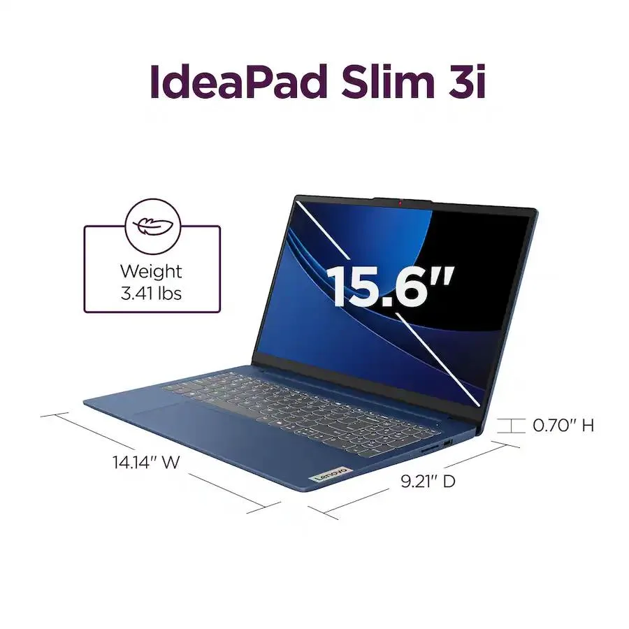 Lenovo Lenovo IdeaPad Slim 3i 15.6" FHD Intel N150 8GB 128GB UFS Abyss Blue — product photo