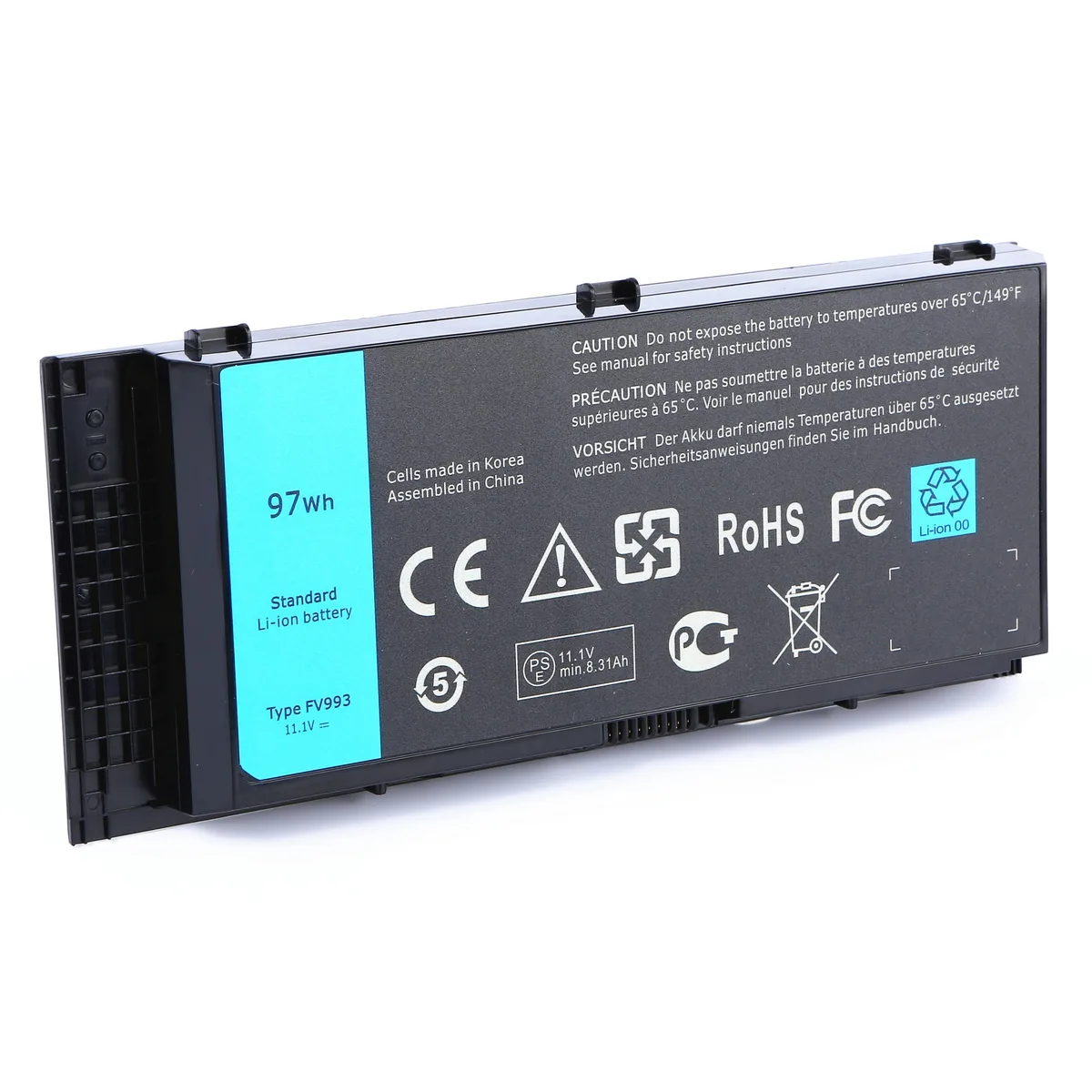Damaite Damaite FV993 97Wh 11.1V 9-cell laptop battery — product photo