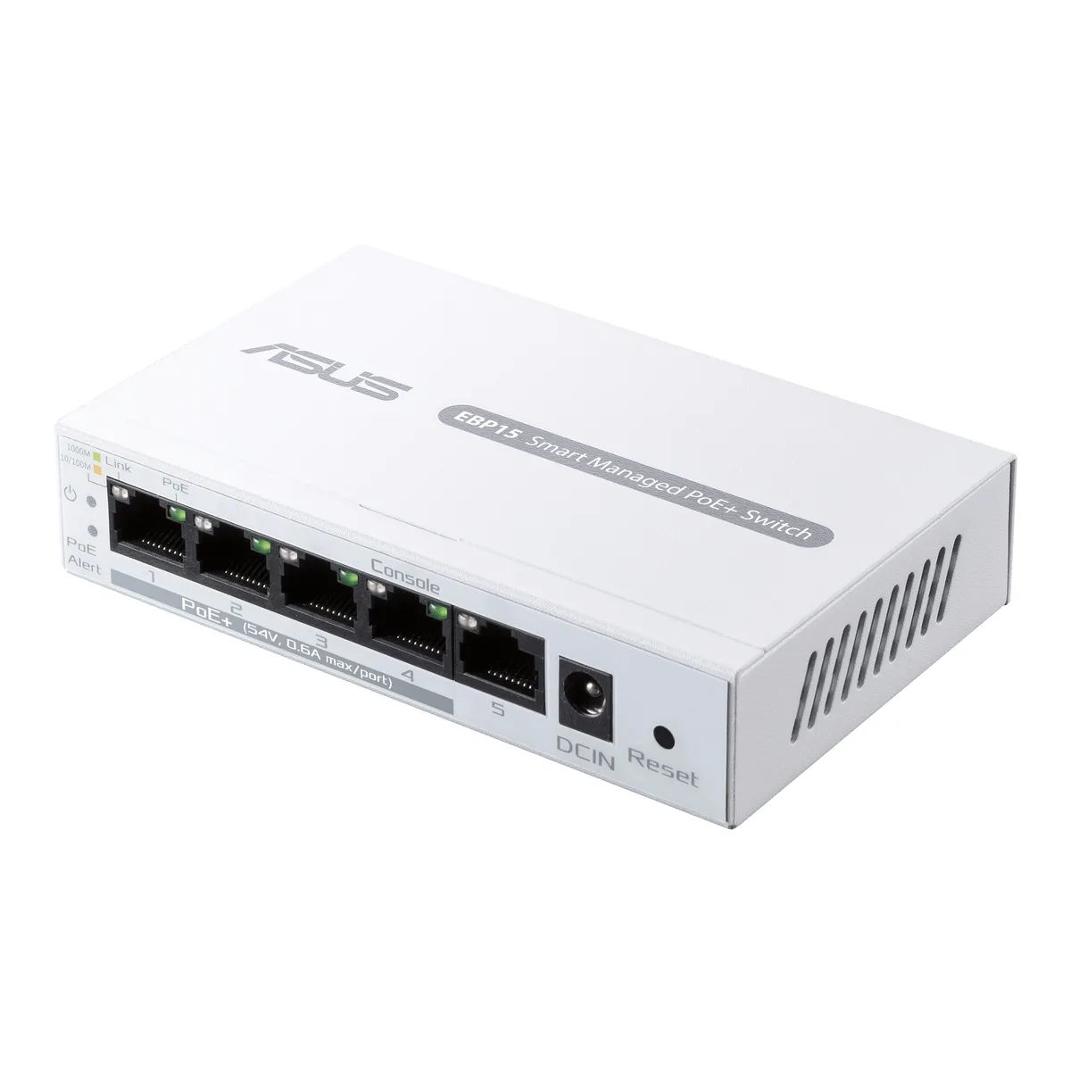 ASUS ASUS EBP15 5-Port GbE Smart Managed PoE+ Switch 60W — product photo