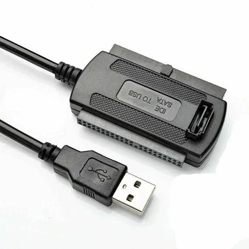 NShi NShi 3-in-1 USB 2.0 to SATA/IDE Adapter Cable 2.5"/3.5"/5.25" 1/2 ft — product photo