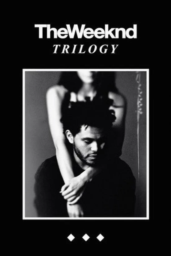 The Weeknd Trilogy poster print on heavy stock paper, 24 by 36 inches