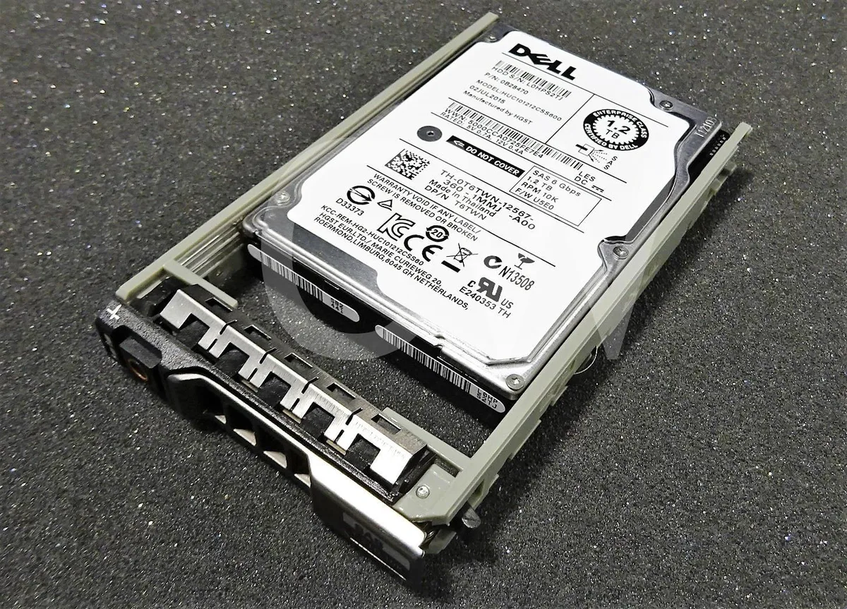 DELL DELL 0B28470 ENTERPRISE 1.2TB 10000RPM 2.5" SAS 6Gb/s 64MB internal hard drive — product photo