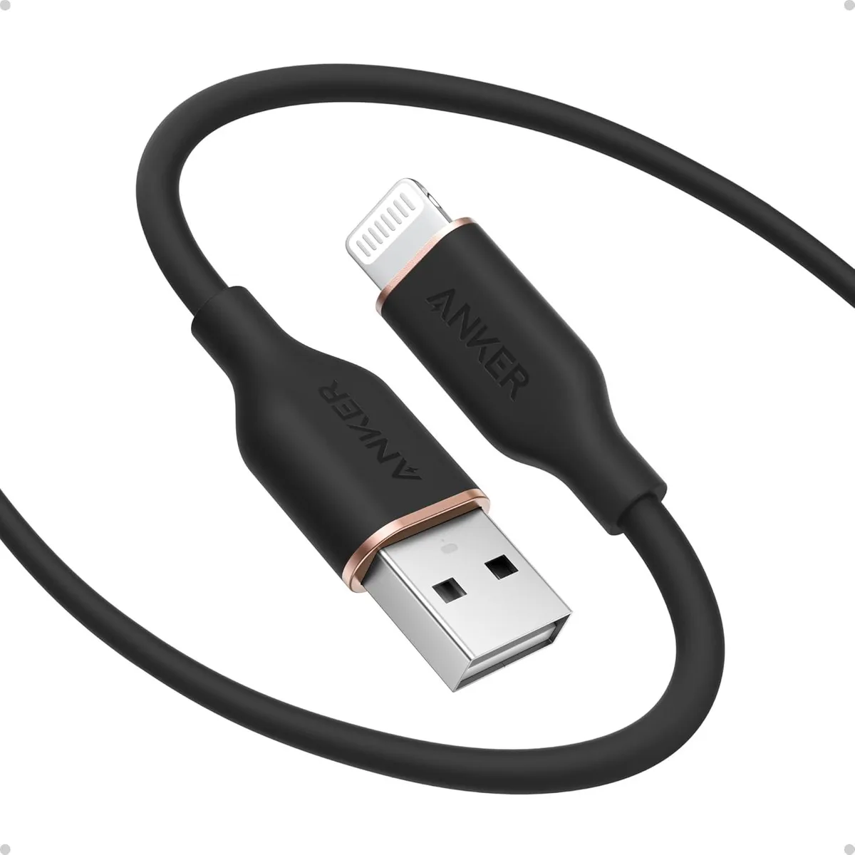 Chopmate Chopmate Flow USB-A to Lightning Cable 6ft 12W Silicone with Organizer — product photo