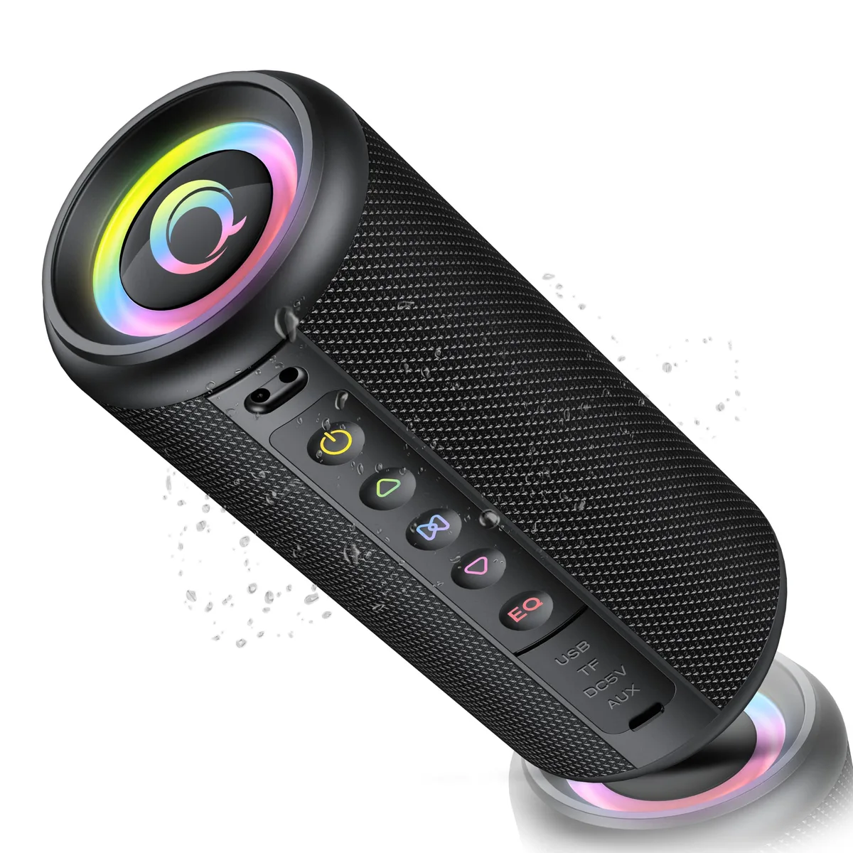  dotn M17B Portable Speaker 20W 20H Bluetooth 5.4 IPX7 Dark Black — product photo