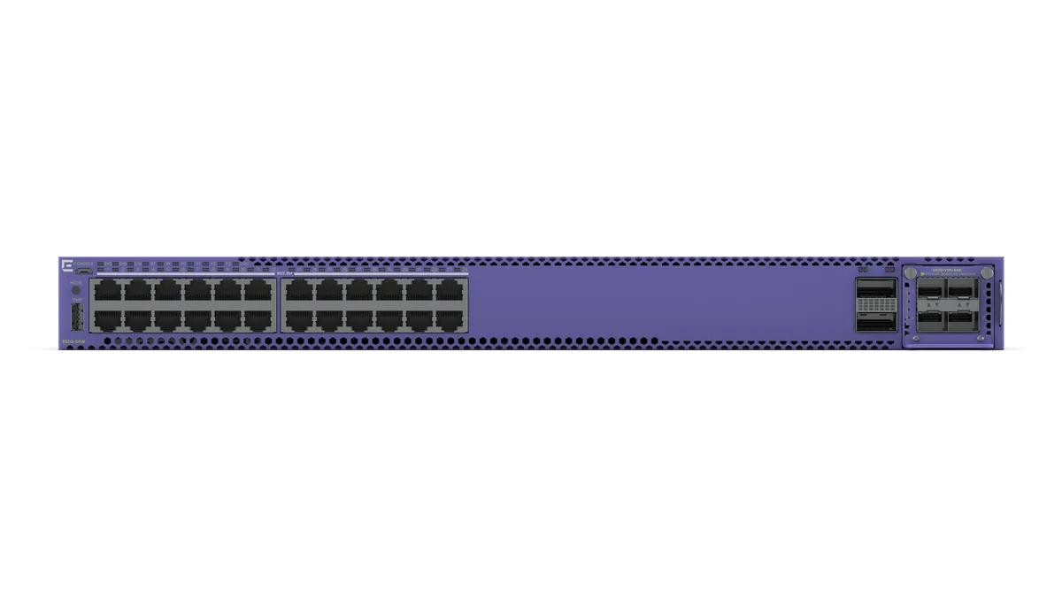 Extreme Networks Extreme Networks 552024W 24-port 90W PoE network switch — product photo