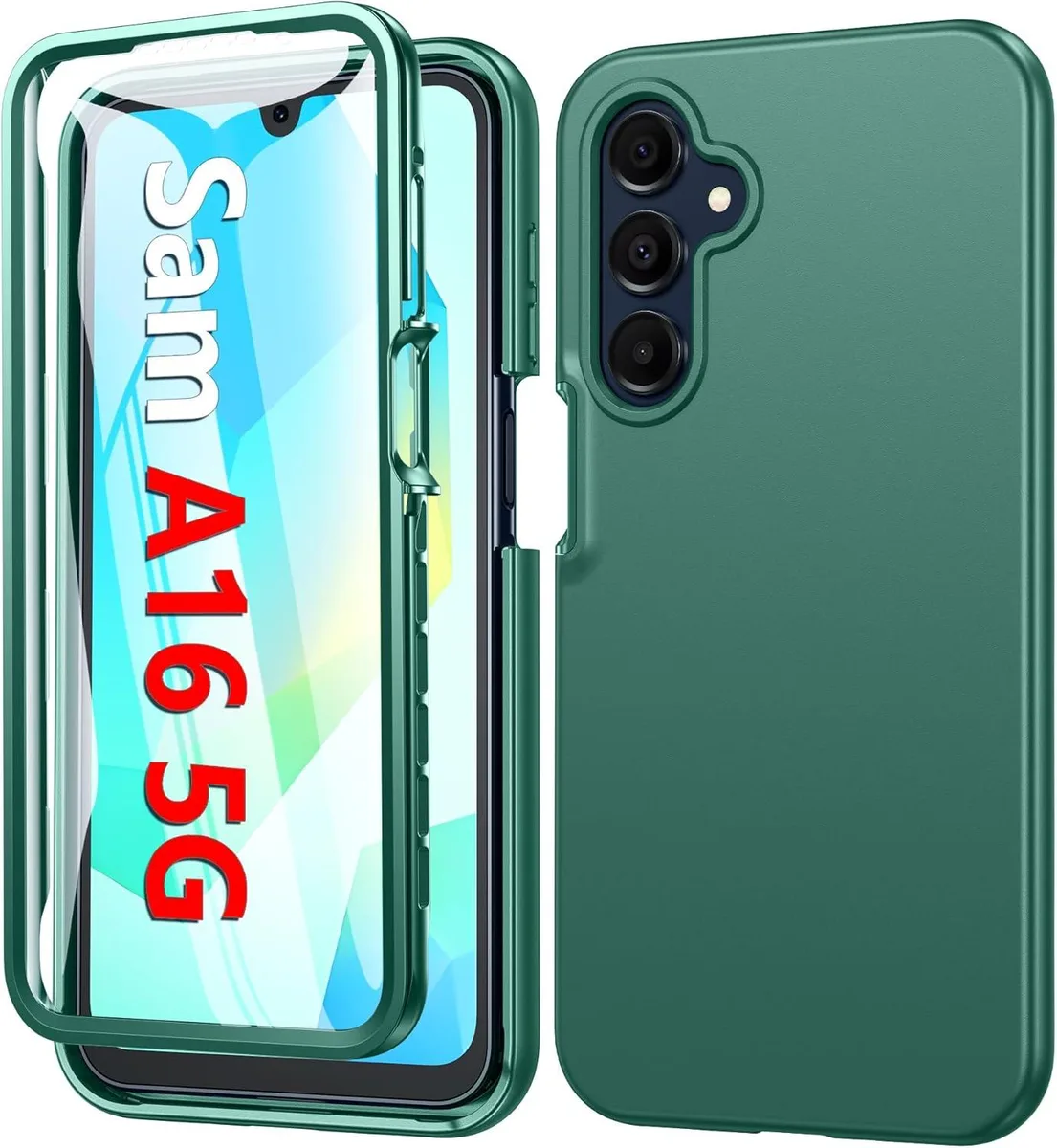 PISKEKAT PISKEKAT Galaxy A16-5G Case Pine Green 6.7 inch — product photo