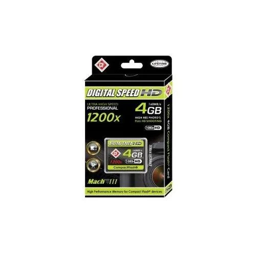 Digital Speed Digital Speed 4GB 1200X Mach III 160MB/s Class 10 Memory Card — product photo