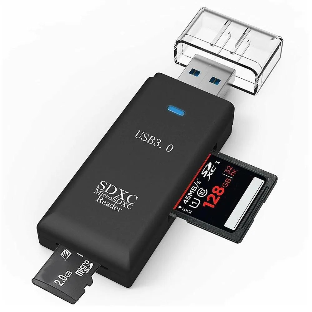 Hetai Tech Hetai Tech 8-in-1 USB 3.0 Card Reader — product photo