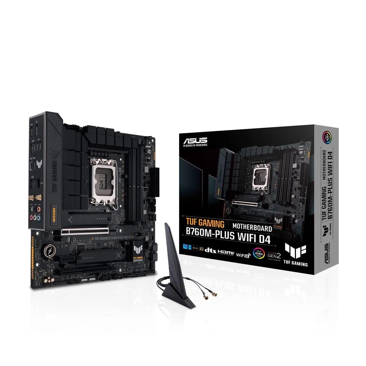 ASUS ASUS TUF GAMING B760M-PLUS WIFI 6 D4 Intel motherboard — product photo