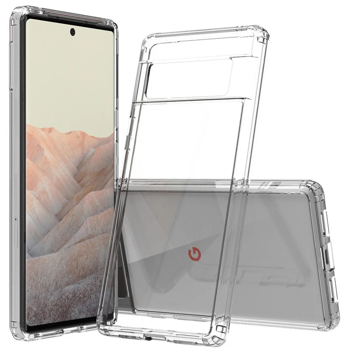 Nakedcellphone Nakedcellphone AquaFlex Hybrid Case Clear for Google Pixel 6 Pro — product photo